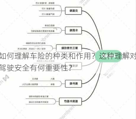 如何理解车险的种类和作用？这种理解对驾驶安全有何重要性？