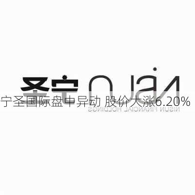 宁圣国际盘中异动 股价大涨6.20%