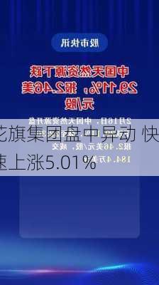 花旗集团盘中异动 快速上涨5.01%