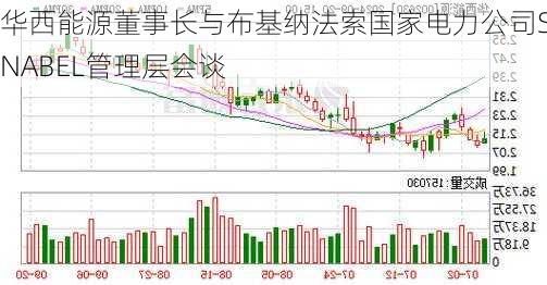 华西能源董事长与布基纳法索国家电力公司SONABEL管理层会谈