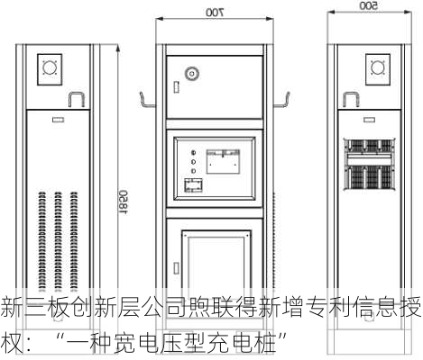 新三板创新层公司煦联得新增专利信息授权：“一种宽电压型充电桩”