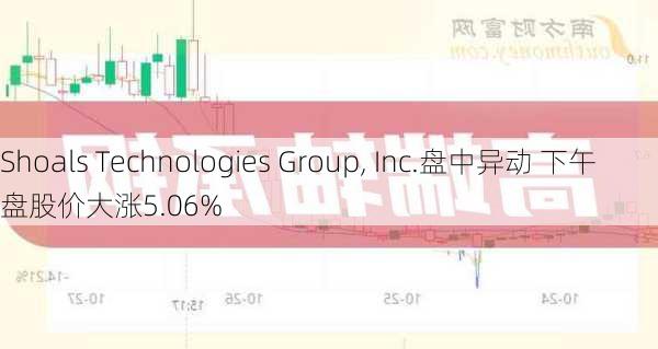 Shoals Technologies Group, Inc.盘中异动 下午盘股价大涨5.06%