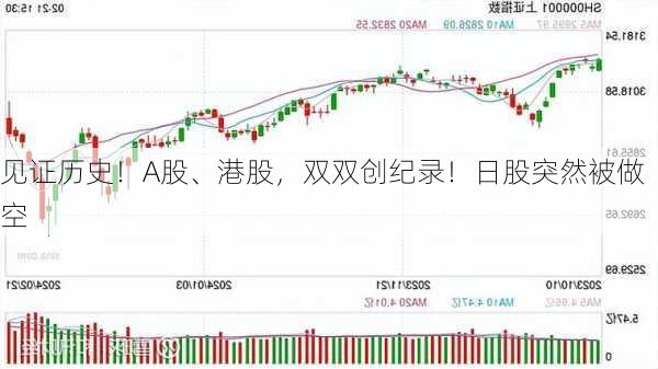 见证历史！A股、港股，双双创纪录！日股突然被做空