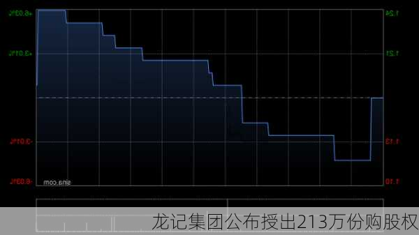 龙记集团公布授出213万份购股权