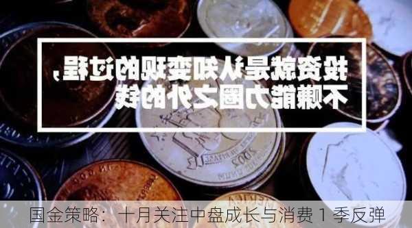 国金策略：十月关注中盘成长与消费 1 季反弹