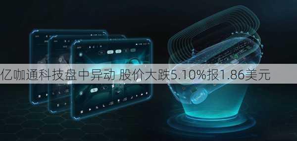 亿咖通科技盘中异动 股价大跌5.10%报1.86美元