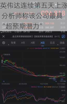 英伟达连续第五天上涨 分析师称该公司最具“超预期潜力”