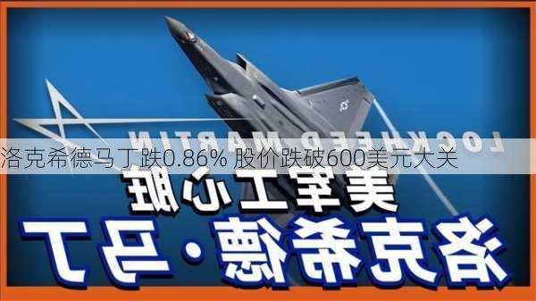 洛克希德马丁跌0.86% 股价跌破600美元大关