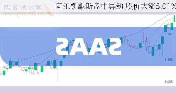 阿尔凯默斯盘中异动 股价大涨5.01%