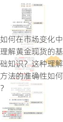 如何在市场变化中理解黄金现货的基础知识？这种理解方法的准确性如何？