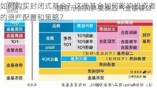 如何购买封闭式基金？这些基金如何影响投资者的资产配置和策略？