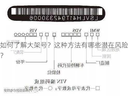 如何了解大架号？这种方法有哪些潜在风险？