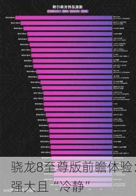 骁龙8至尊版前瞻体验：强大且“冷静”