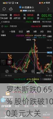 罗杰斯跌0.65% 股价跌破100美元大关