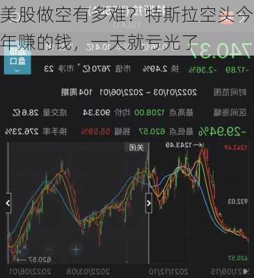 美股做空有多难？特斯拉空头今年赚的钱，一天就亏光了