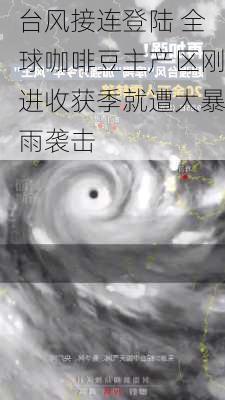 台风接连登陆 全球咖啡豆主产区刚进收获季就遭大暴雨袭击