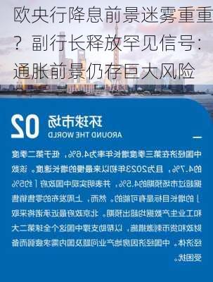 欧央行降息前景迷雾重重？副行长释放罕见信号：通胀前景仍存巨大风险