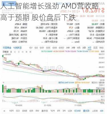 人工智能增长强劲 AMD营收略高于预期 股价盘后下跌