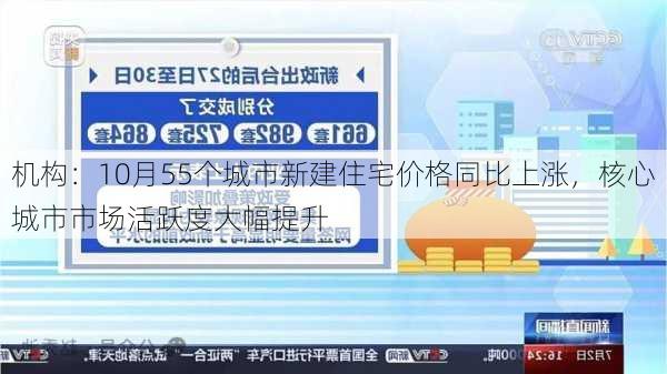 机构：10月55个城市新建住宅价格同比上涨，核心城市市场活跃度大幅提升