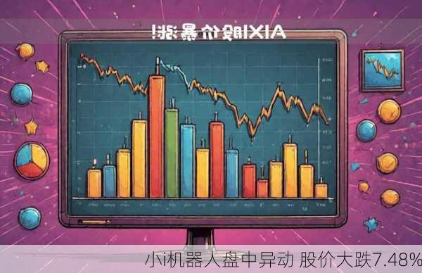 小i机器人盘中异动 股价大跌7.48%