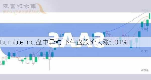 Bumble Inc.盘中异动 下午盘股价大涨5.01%