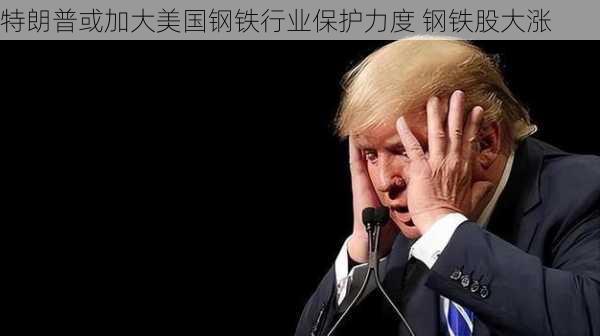 特朗普或加大美国钢铁行业保护力度 钢铁股大涨