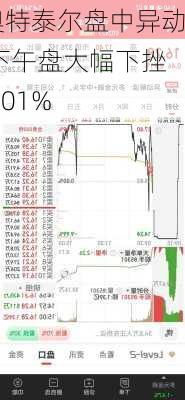 奥特泰尔盘中异动 下午盘大幅下挫5.01%