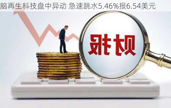 脑再生科技盘中异动 急速跳水5.46%报6.54美元