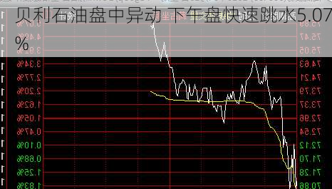 贝利石油盘中异动 下午盘快速跳水5.07%