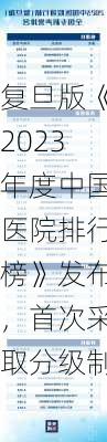 复旦版《2023年度中国医院排行榜》发布，首次采取分级制