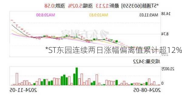 *ST东园连续两日涨幅偏离值累计超12%