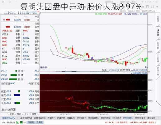 复朗集团盘中异动 股价大涨8.97%