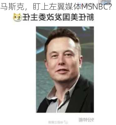 马斯克，盯上左翼媒体MSNBC？