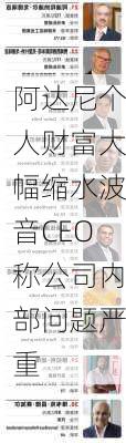 阿达尼个人财富大幅缩水波音CEO称公司内部问题严重