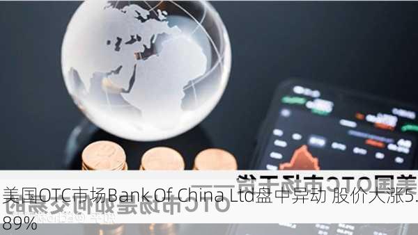 美国OTC市场Bank Of China Ltd盘中异动 股价大涨5.89%