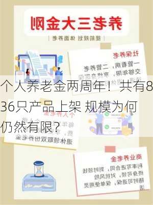 个人养老金两周年！共有836只产品上架 规模为何仍然有限？