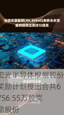 宏光半导体根据股份奖励计划授出合共6756.55万股奖励股份